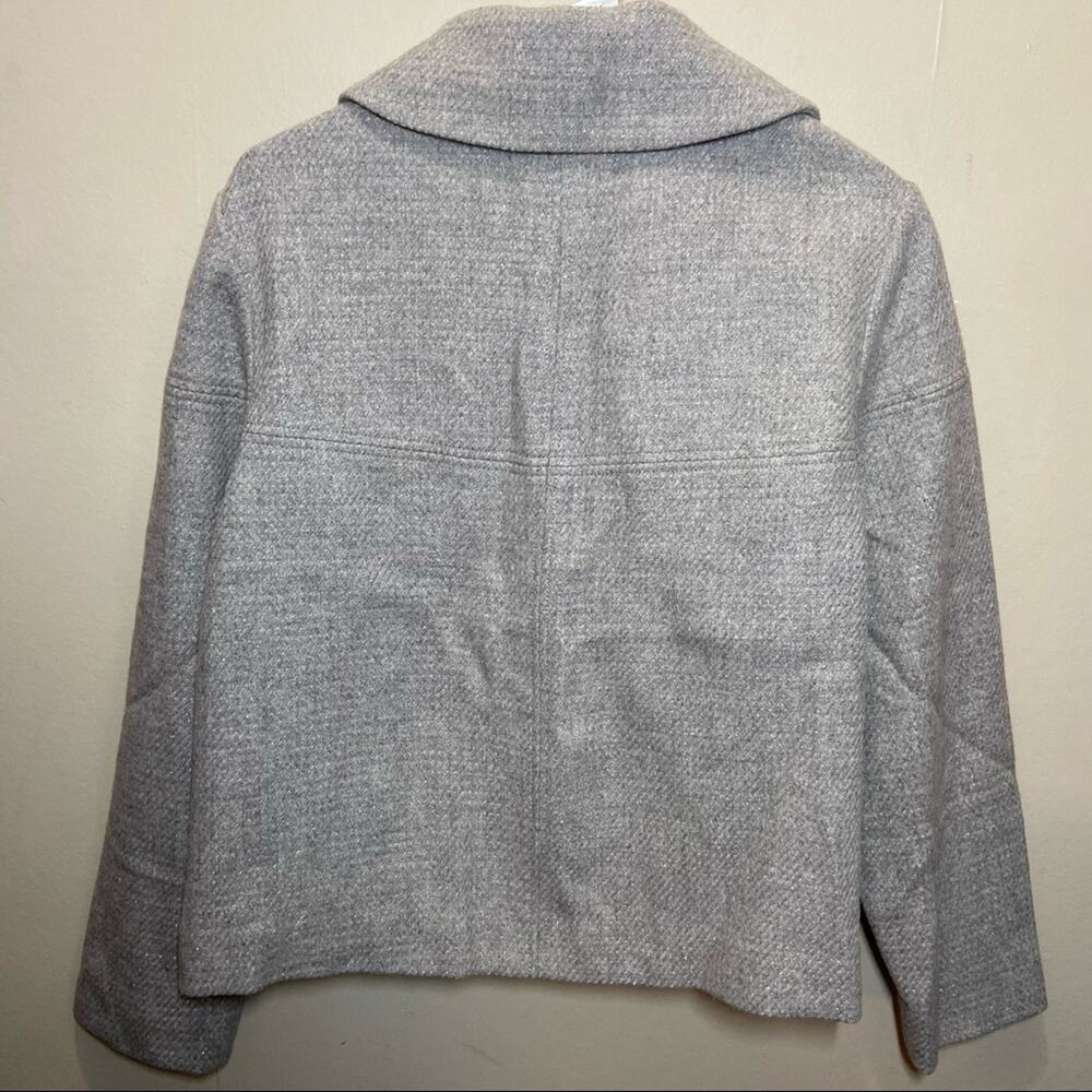 Pendleton women button down metallic wool blazer - image 5